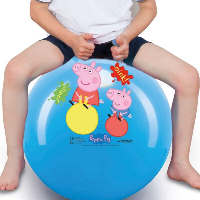 Pelota Saltarina Peppa Pig Ø 45 cm Azul (10 Unidades) 2