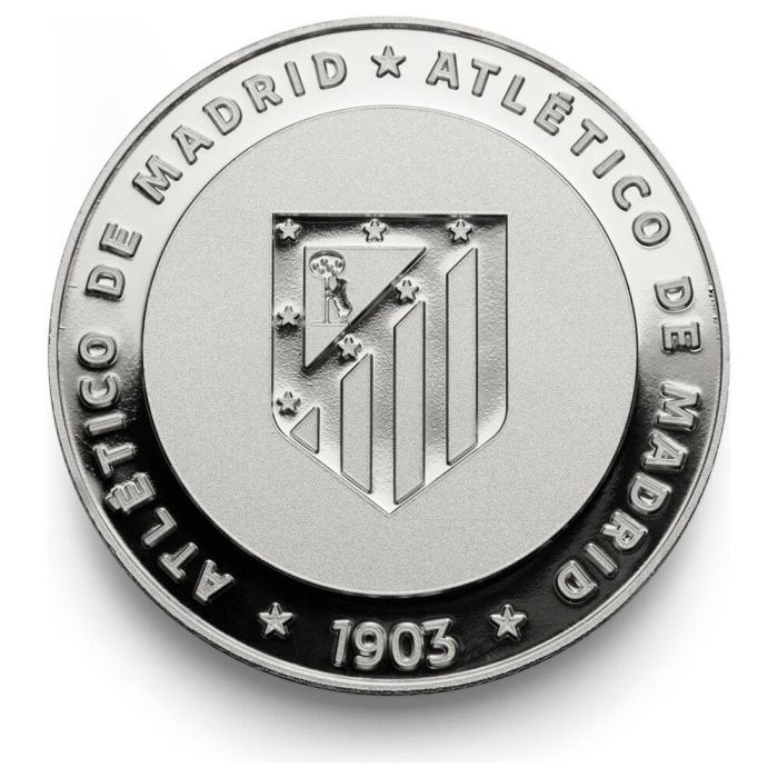 Atlético de Madrid Classic 2025-26 Moneda Oficial Coraje y Corazón Edición Coleccionista