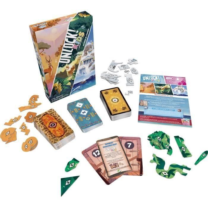 ¡Desbloquear! Cuentos Infantiles Mitos|Asmodee - Juego de Escape - 3 cuentos cada uno 2 aventuras - A partir de 6 años 1 ¡Desbloquear! Cuentos Infantiles Mitos|Asmodee - Juego de Escape - 3 cuentos cada uno 2 aventuras - A partir de 6 años 1