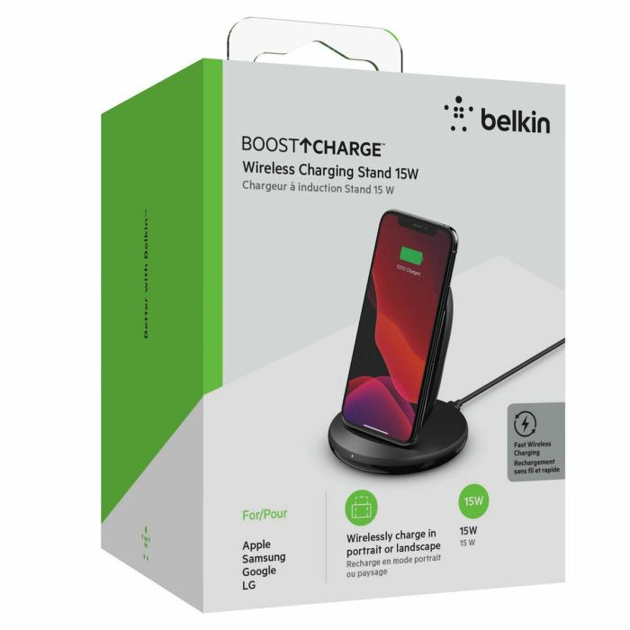 Cargador Inalámbrico Belkin WIB002VFBK 1