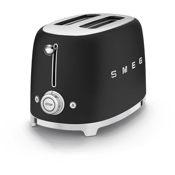 SMEG Tostador Negro TSF01BLMEU 2 SMEG Tostador Negro TSF01BLMEU 2