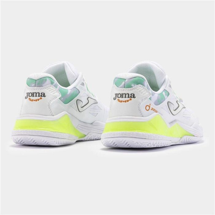 Zapatillas Casual de Mujer Joma Sport Spin 2402 Blanco Verde 1