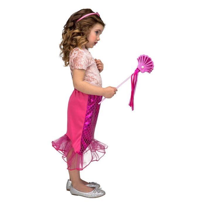 Disfraz tutú sirenita rosa talla 3-6 y 3 Disfraz tutú sirenita rosa talla 3-6 y 3