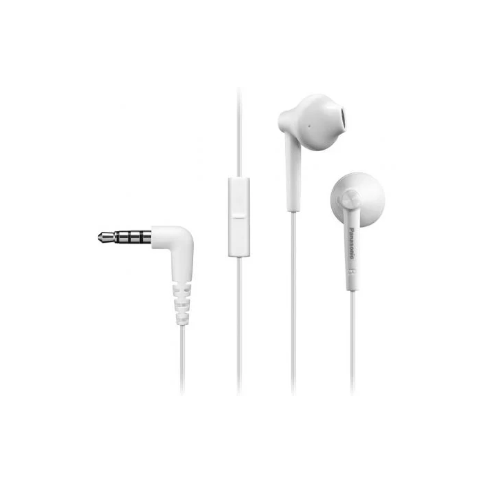 Auriculares con Micrófono Panasonic RP-TCM55E-W Blanco