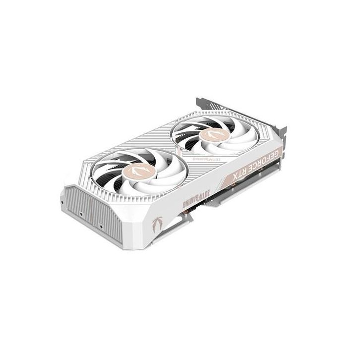 Zotac GeForce RTX 5060 Twin Edge OC White 8GB GDDR7 - Tarjeta Gráfica Gaming NVIDIA con 2 Ventiladores 3