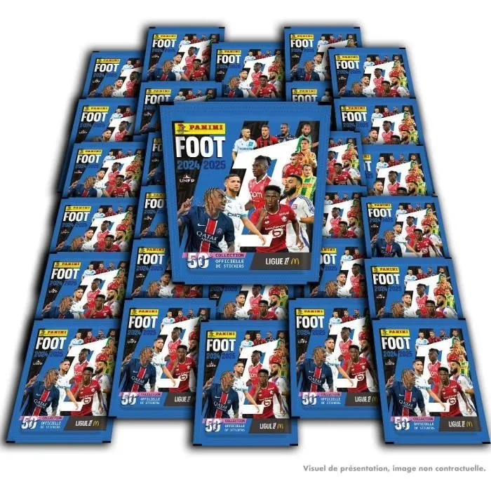 Panini Pack de inicio Fútbol Ligue 1 2024-2025 Álbum 2 fundas 1 gratis PAN8051708022360 2