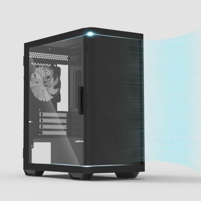 Zalman ZAL8809213766145 Caja PC M4 ARGB, Torre Media, sin Fuente de Alimentación, Formato M-ATX, Negro 2 Zalman ZAL8809213766145 Caja PC M4 ARGB, Torre Media, sin Fuente de Alimentación, Formato M-ATX, Negro 2