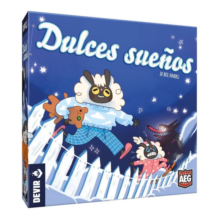 Devir Juego de Mesa Dulces Sueños - Mecánicas de Suerte y Carreras, Gestión de Cartas, Edad 10+