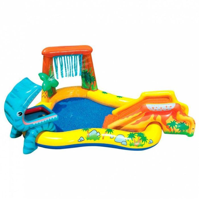 Piscina Hinchable para Niños Intex Parque de juegos Dinosaurios 272 L 249 x 109 x 191 cm (2 Unidades) 6