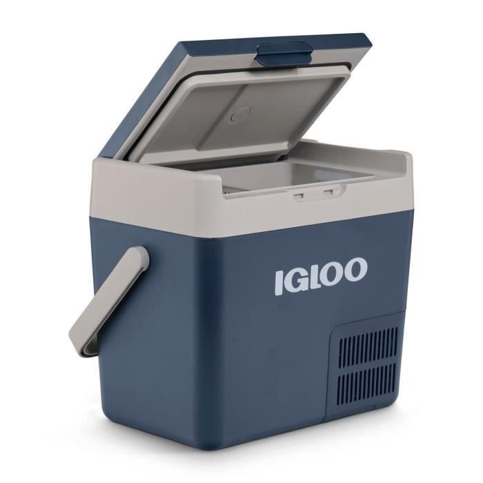 Nevera eléctrica - IGLOO - 240 V - Azul - 18 L 1 Nevera eléctrica - IGLOO - 240 V - Azul - 18 L 1