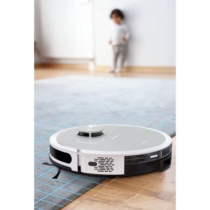 MEDION X21 SW - Robot Aspirador con Estación de Drenaje - Navegación Láser - Potencia 3000 Pa 3 MEDION X21 SW - Robot Aspirador con Estación de Drenaje - Navegación Láser - Potencia 3000 Pa 3