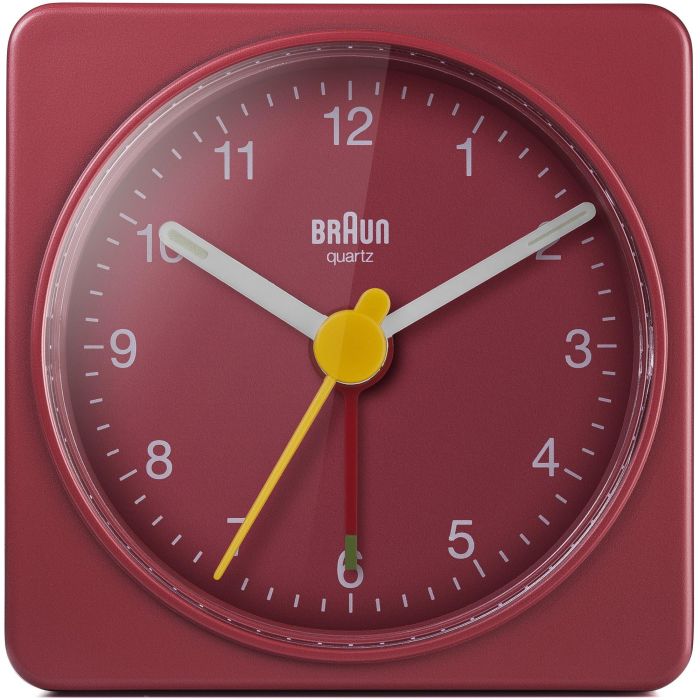 Braun BC 02 R Quarzwecker rot 2