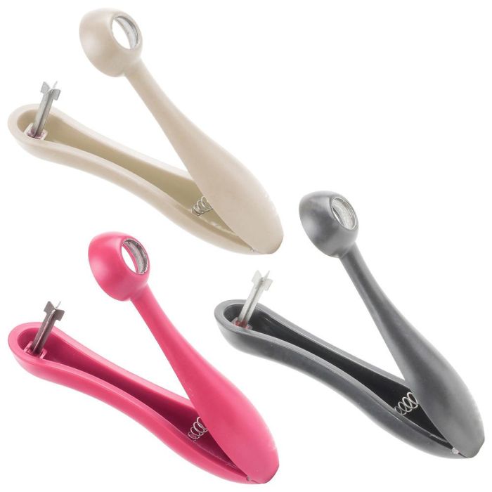 Cook Concept Deshuesador Cereza Y Aceituna Gris Burdeos Blanco Roto Medidas 3x12.5x4.5 cm 2