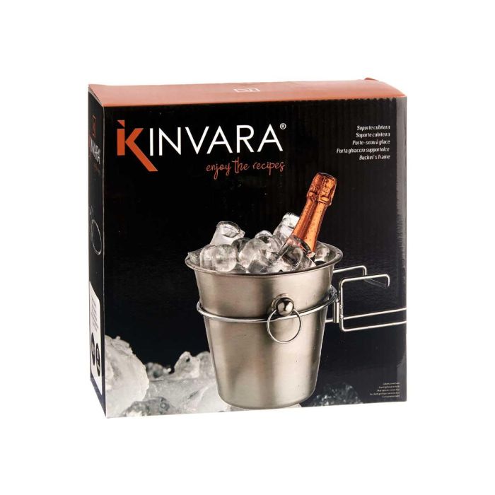 Soporte Cubitera Acero Diam 18 Cm Kinvara (12 Unidades) 2 Soporte Cubitera Acero Diam 18 Cm Kinvara (12 Unidades) 2