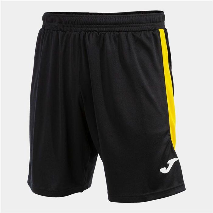 Pantalones Cortos Deportivos para Niños Joma Sport Glasgow Amarillo Negro 4