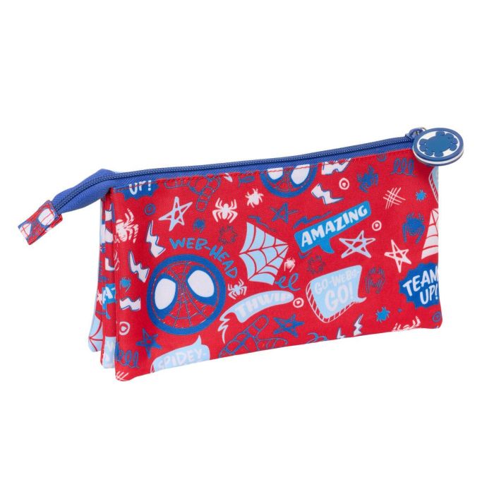 Portatodo Spider-Man Rescue Azul Rojo 22 x 12 x 3 cm 1 Portatodo Spider-Man Rescue Azul Rojo 22 x 12 x 3 cm 1