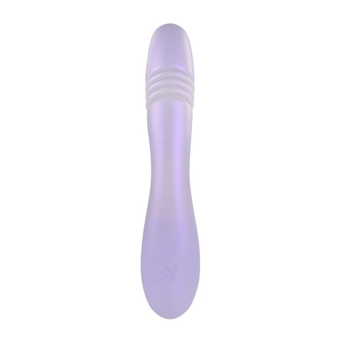 Vibrador Punto G Playboy Bunny Rosa 6 Vibrador Punto G Playboy Bunny Rosa 6