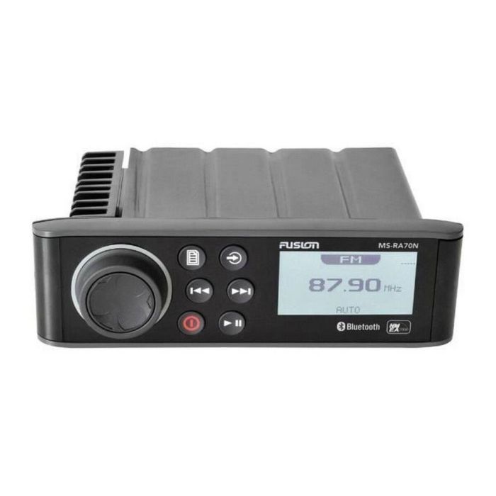 Fusion MS-RA70N Radio Estéreo Marina Impermeable IPX7 NMEA 2000 200W con 2 Zonas de Audio y Montaje Empotrado 1 Fusion MS-RA70N Radio Estéreo Marina Impermeable IPX7 NMEA 2000 200W con 2 Zonas de Audio y Montaje Empotrado 1