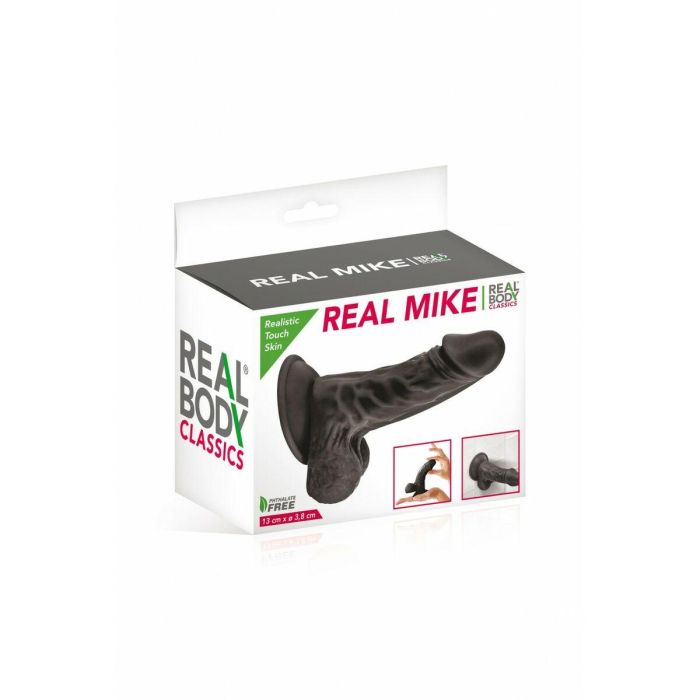 Consolador Realista Real Body Negro 3 Consolador Realista Real Body Negro 3