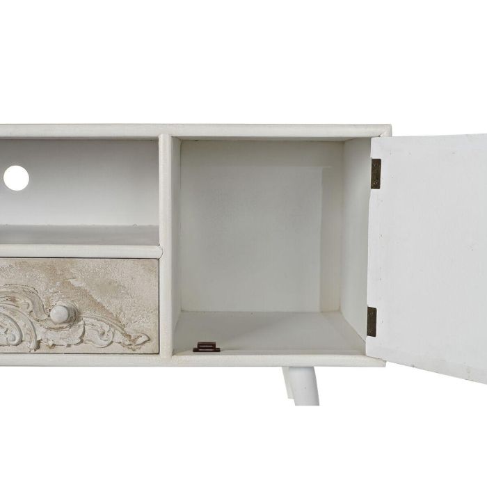 Mueble Tv Neoclasico DKD Home Decor Blanco Beige 40.5 x 52 x 136 cm 4 Mueble Tv Neoclasico DKD Home Decor Blanco Beige 40.5 x 52 x 136 cm 4