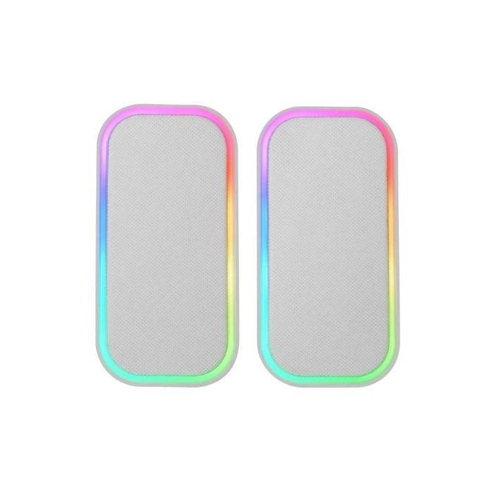 Mars Gaming MS-OM MSOMW Altavoces Gaming 2.0 Bluetooth 5.3, 20W con Chipset DSP, Iluminación RGB y Conexión AUX-IN Blanco 1 Mars Gaming MS-OM MSOMW Altavoces Gaming 2.0 Bluetooth 5.3, 20W con Chipset DSP, Iluminación RGB y Conexión AUX-IN Blanco 1