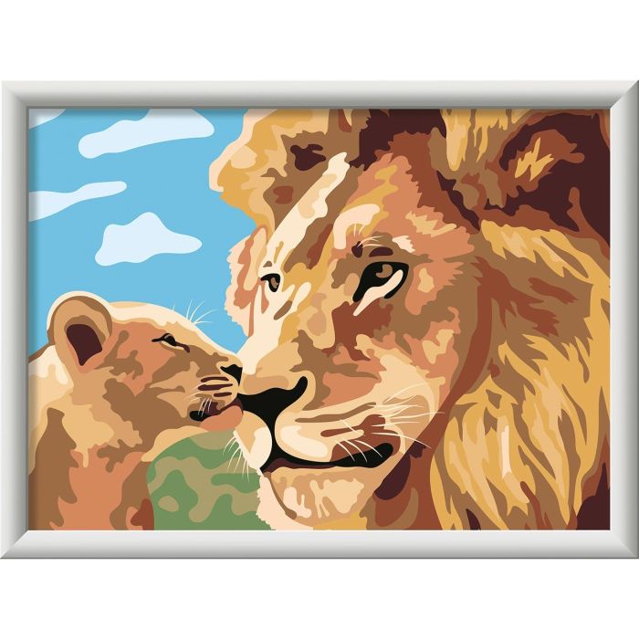Creart Serie D Classic León Y Cachorro 23976 Ravensburger 1 Creart Serie D Classic León Y Cachorro 23976 Ravensburger 1
