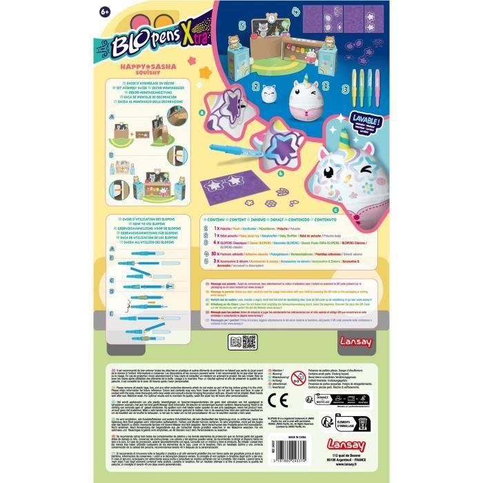 Blopens XTRA - LANSAY - Happy Sacha - Blandito - Para mayores de 6 años 3 Blopens XTRA - LANSAY - Happy Sacha - Blandito - Para mayores de 6 años 3