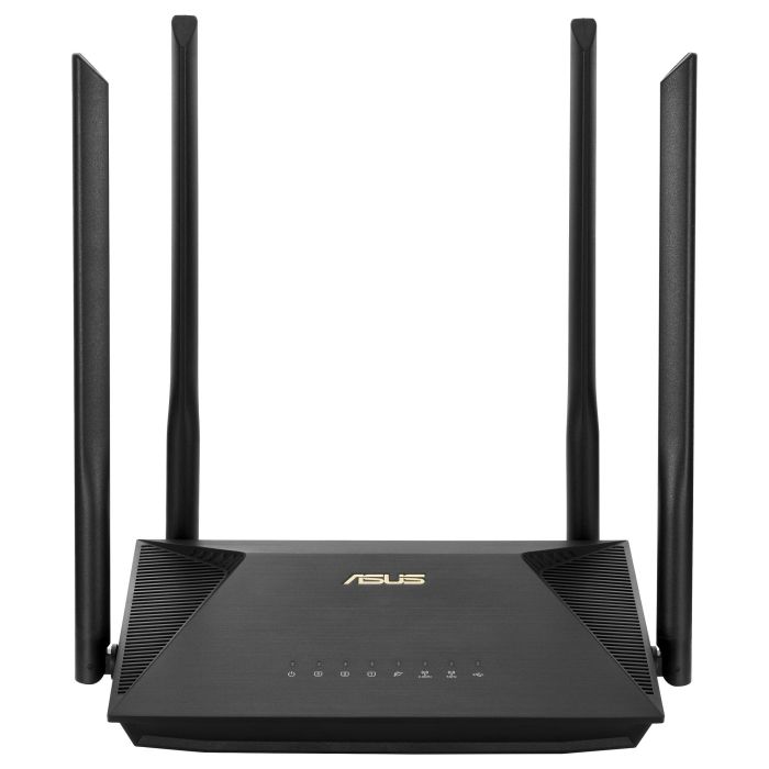 Asus RT-AX53U Router Inalámbrico WiFi 6 1800Mbps 2.4GHz 5GHz 4 Antenas 2