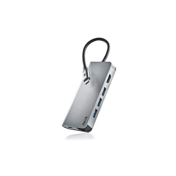 Docking USB Tipo-C NGS WonderDock8/ 3xUSB/ 1xUSB Tipo-C DP/ 1xHDMI/ 1xRJ45/ 1xLector Tarjetas SD 3 Docking USB Tipo-C NGS WonderDock8/ 3xUSB/ 1xUSB Tipo-C DP/ 1xHDMI/ 1xRJ45/ 1xLector Tarjetas SD 3