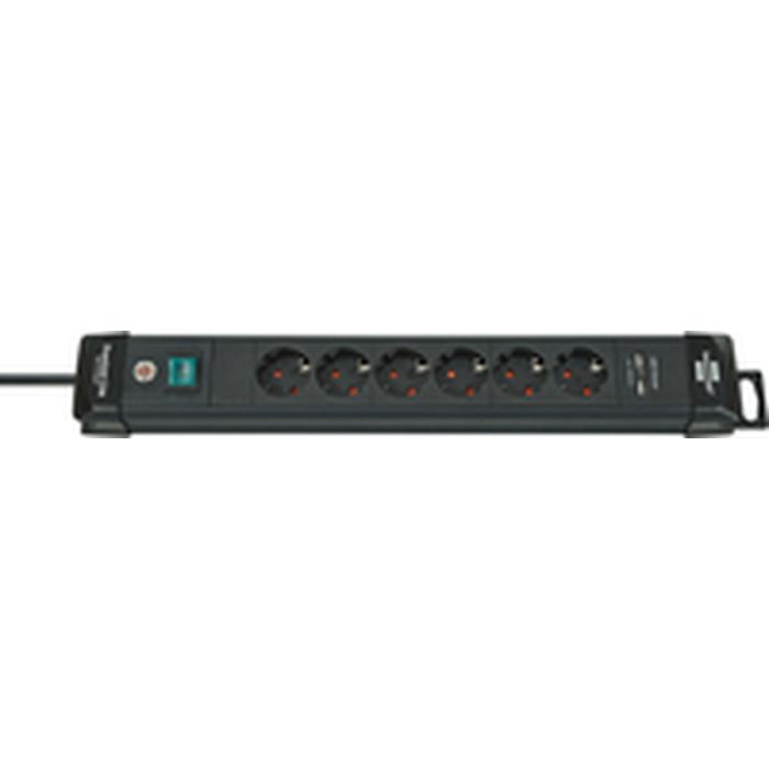 Regleta Enchufes 6 Tomas con Interruptor Brennenstuhl Premium-Line 3600 W (3 m) 5 Regleta Enchufes 6 Tomas con Interruptor Brennenstuhl Premium-Line 3600 W (3 m) 5