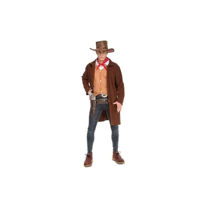 My Other Me Disfraz Cowboy para Adulto Talla M - Set Completo con Sombrero, Pañuelo, Camisa, Chaleco y Abrigo 4 My Other Me Disfraz Cowboy para Adulto Talla M - Set Completo con Sombrero, Pañuelo, Camisa, Chaleco y Abrigo 4
