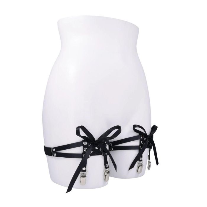 Liguero Sportsheets Negro Talla única 6 Liguero Sportsheets Negro Talla única 6