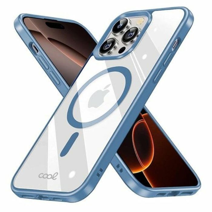 Funda para Móvil Cool iPhone 16 Pro Max Cian Apple 5