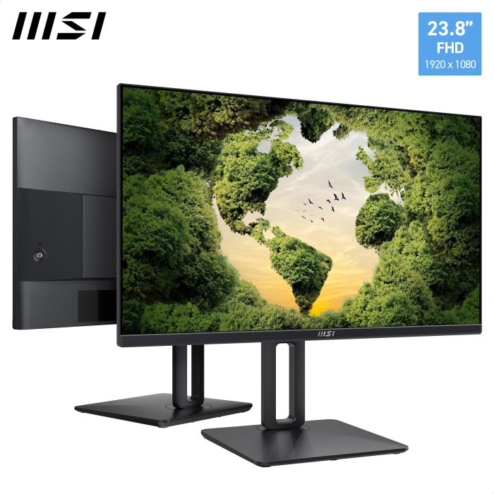 MSI PRO MP245PG Monitor 24" IPS FHD (1920x1080) HDMI/DP 4ms 100Hz Ajuste Altura Pivot 9 MSI PRO MP245PG Monitor 24" IPS FHD (1920x1080) HDMI/DP 4ms 100Hz Ajuste Altura Pivot 9