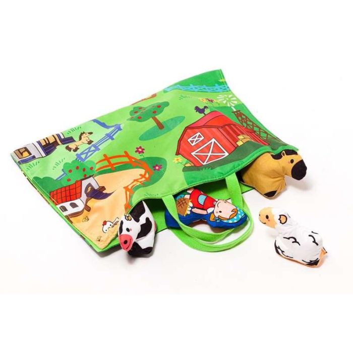 Molto Manta de Actividades Farm and Fun con 7 Figuras Blanditas