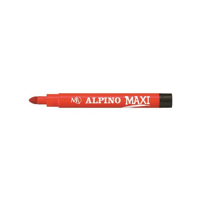 Alpino AR000007N Estuche 24 Rotuladores Punta Gruesa Colores Surtidos, Lavables y Duraderos para Uso Escolar 1