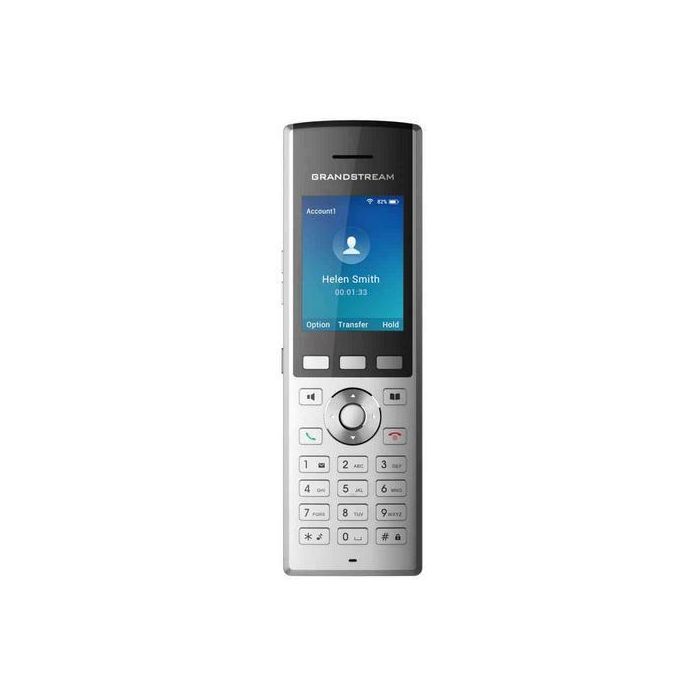 Grandstream WP820 Teléfono WiFi Inalámbrico Portátil Dual Band HD Voz Dual-MIC Bluetooth 7.5h Batería Soporte Roaming Empresas 1 Grandstream WP820 Teléfono WiFi Inalámbrico Portátil Dual Band HD Voz Dual-MIC Bluetooth 7.5h Batería Soporte Roaming Empresas 1