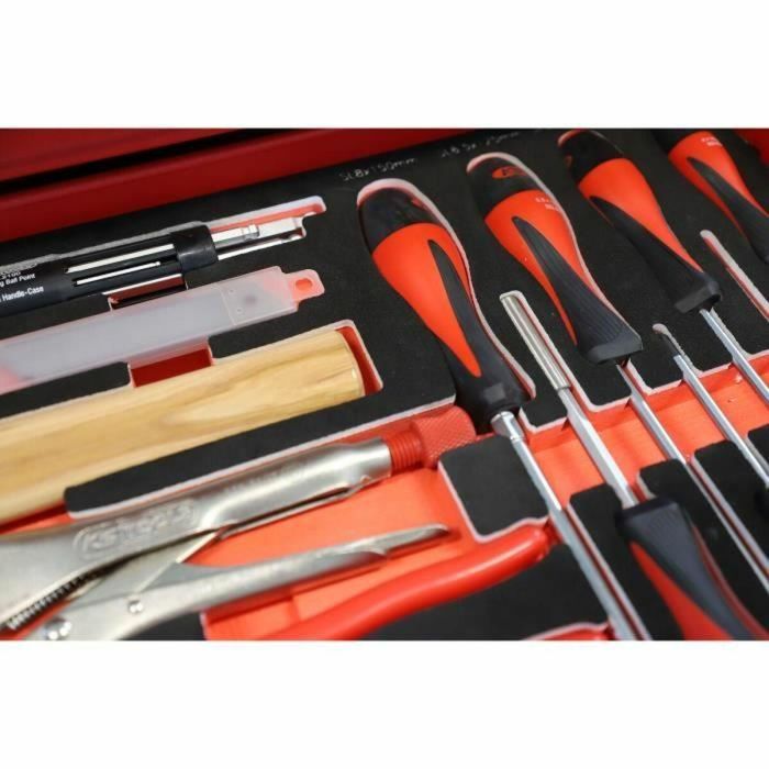 Ks Tools 714.0184 Juego de herramientas con 2 cajones para carro - 184 piezas 4 Ks Tools 714.0184 Juego de herramientas con 2 cajones para carro - 184 piezas 4
