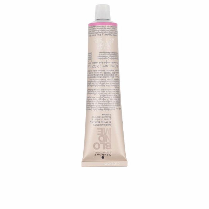 Schwarzkopf BLONDME blonde toning #granite Tinte para el cabello 60 ml 1