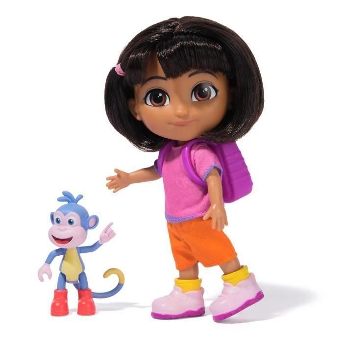 Spin Master 6071800 Dora La Exploradora y Botas - Set Mejores Amigos Muñeca Dora 15 cm con Figura de Botas para Niños +3 Años 5 Spin Master 6071800 Dora La Exploradora y Botas - Set Mejores Amigos Muñeca Dora 15 cm con Figura de Botas para Niños +3 Años 5