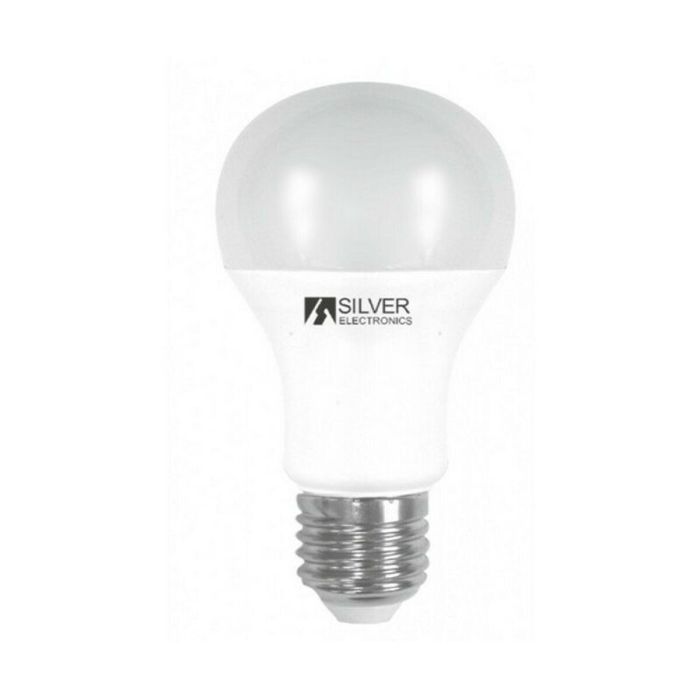 Bombilla LED Esférica Silver Electronics 980527 E27 15W Luz cálida 3000K 1