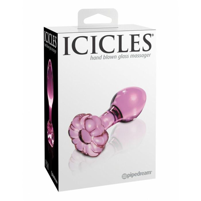 Plug Anal Pipedream Icicles Rosa 4