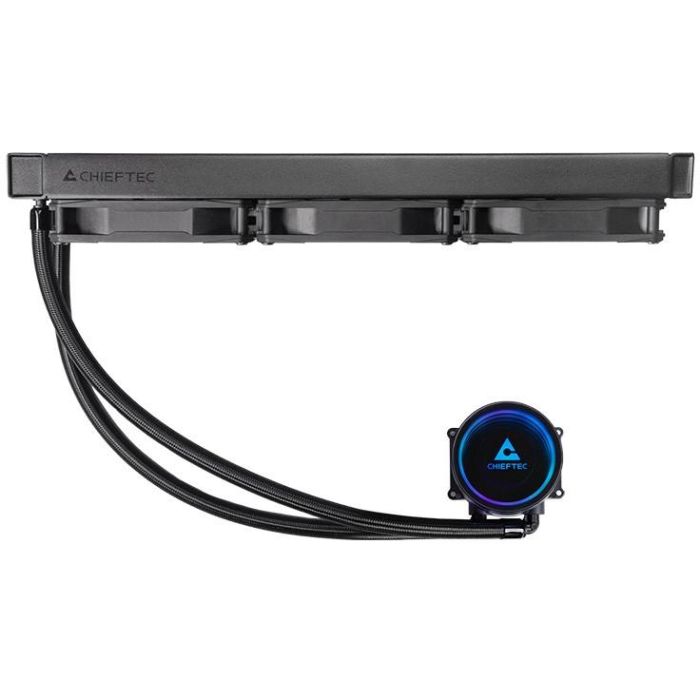 K Cooler Wasserkühlung Chieftec Iceberg 360 DARK multi Cooler | 1700| 1200| 1150| 1151| 1155| 1156| 1851| AM5/4/3+/2+/2 4