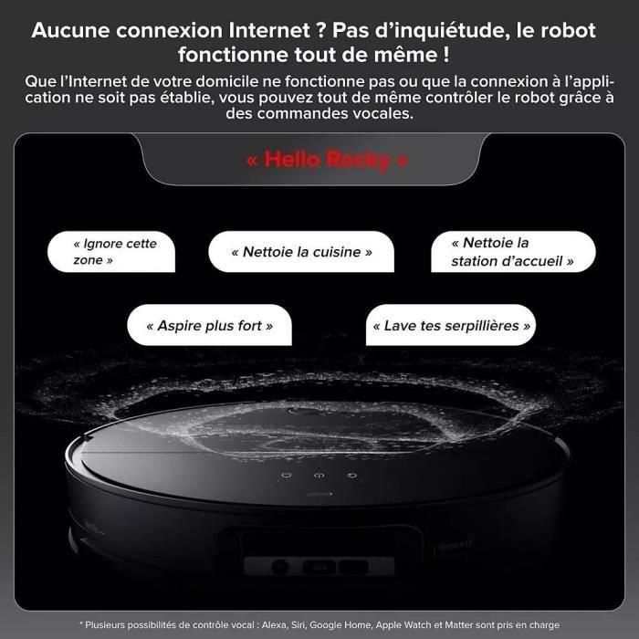Roborock AAASB75055 Robot Aspirador SAROS 10 con Base de Agua Autónoma, 22000 Pa, LDS Retráctil 5 Roborock AAASB75055 Robot Aspirador SAROS 10 con Base de Agua Autónoma, 22000 Pa, LDS Retráctil 5