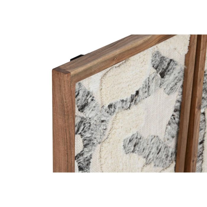 Cuadro Urban DKD Home Decor Blanco Gris 3 x 63 x 43 cm (2 Unidades) 3 Cuadro Urban DKD Home Decor Blanco Gris 3 x 63 x 43 cm (2 Unidades) 3