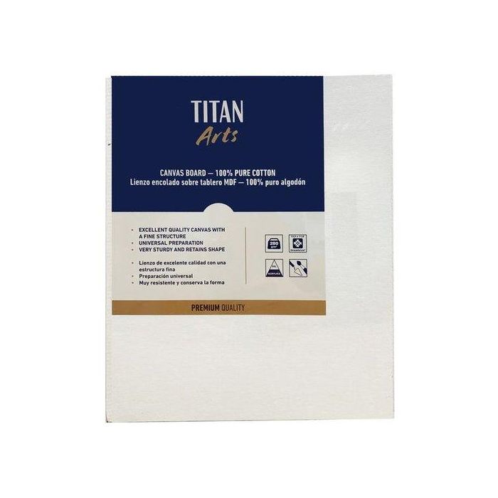 Lienzo Titan Tablilla Entelada Dm Algodon 8F 46X38 Cm 6 unidades