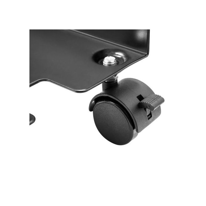 Ewent EW1291 Soporte de CPU Móvil Universal con Ruedas Ajustables (12-21cm) para PC Torre, Carro Protector Polvo Negro Acero 4 Ewent EW1291 Soporte de CPU Móvil Universal con Ruedas Ajustables (12-21cm) para PC Torre, Carro Protector Polvo Negro Acero 4