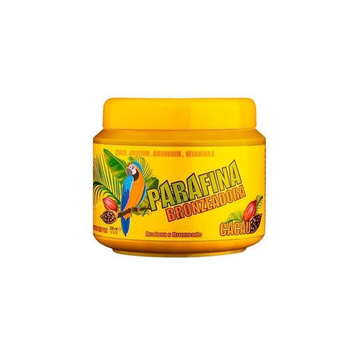 Real Natura Parafina Bronceadora de Cacao 200ml - Hidratación y Nutrición para un Bronceado Rápido