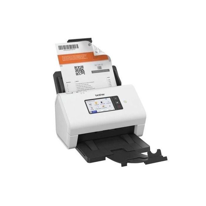 BROTHER Escaner profesional ADS4900W de alta velocidad a doble cara con pantalla tactil, tarjeta de red, WiFi 3 BROTHER Escaner profesional ADS4900W de alta velocidad a doble cara con pantalla tactil, tarjeta de red, WiFi 3