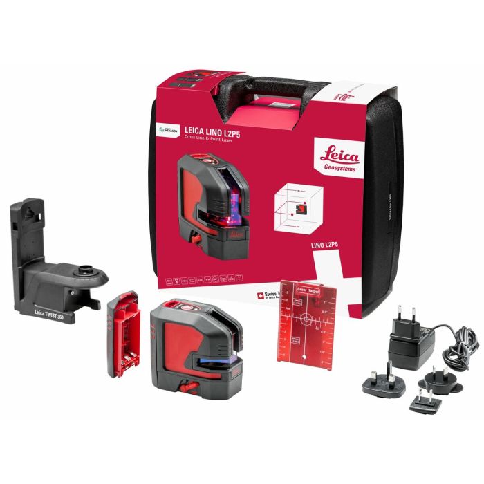 Nivel láser de líneas Leica Geosystems L2P5 7 Nivel láser de líneas Leica Geosystems L2P5 7